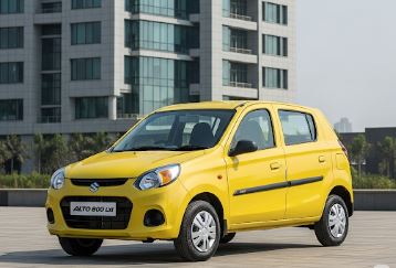 What is the mileage of alto 800 Lxi ?